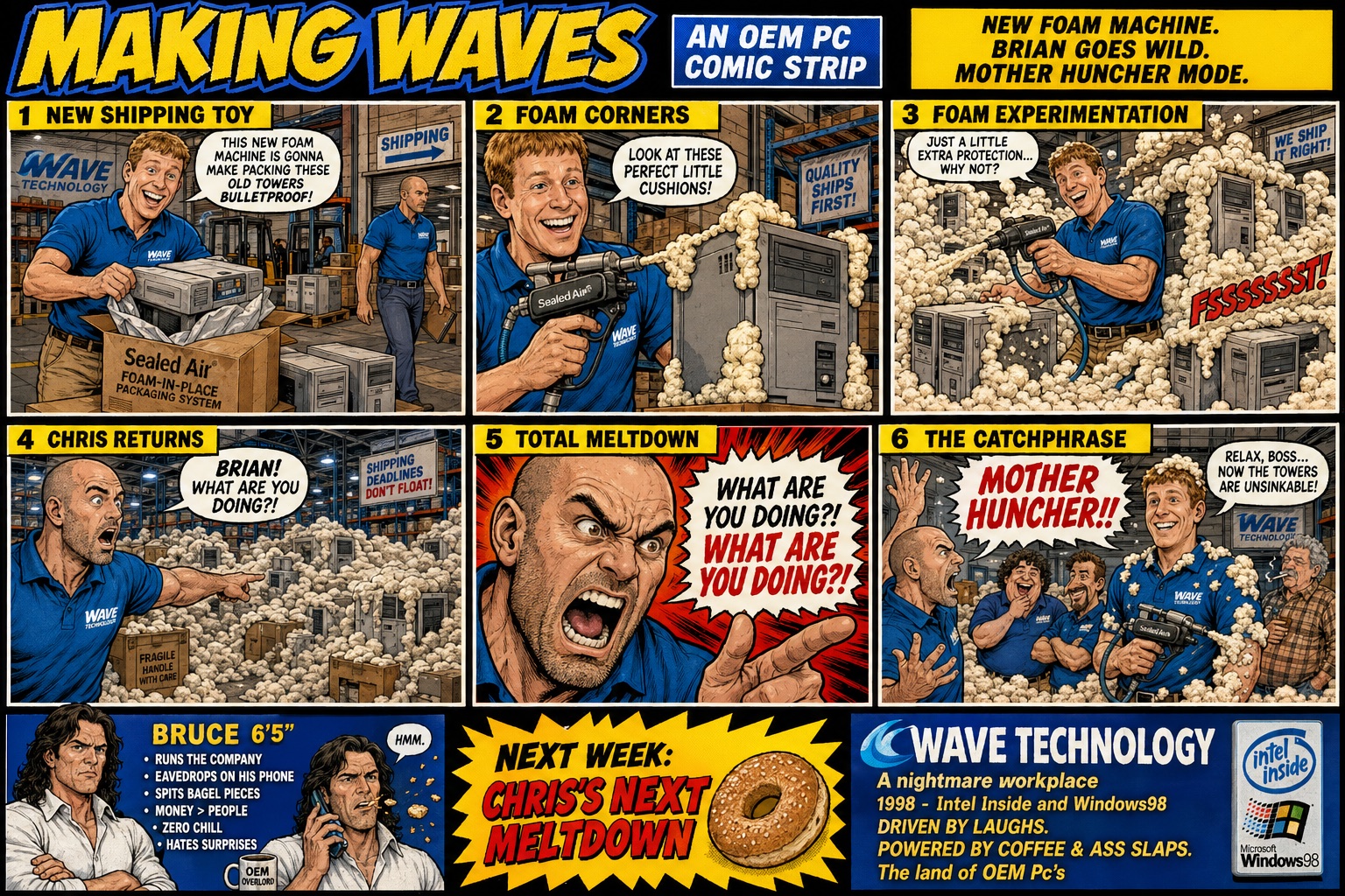Foam Machine Meltdown